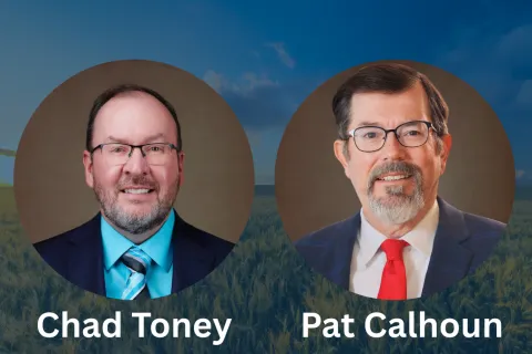 two executives in suits