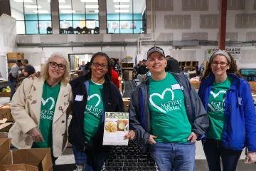AgFirst employees volunteering at FoodShare